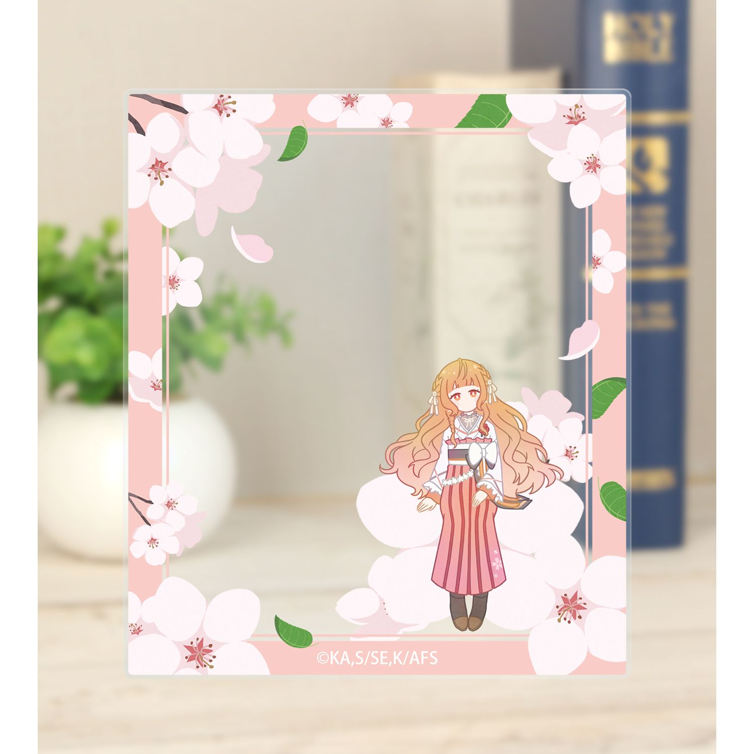 テレビアニメ『春夏秋冬代行者 春の舞』 花葉雛菊 Botania アクリルカード2枚セット Image 5 | AniSmile