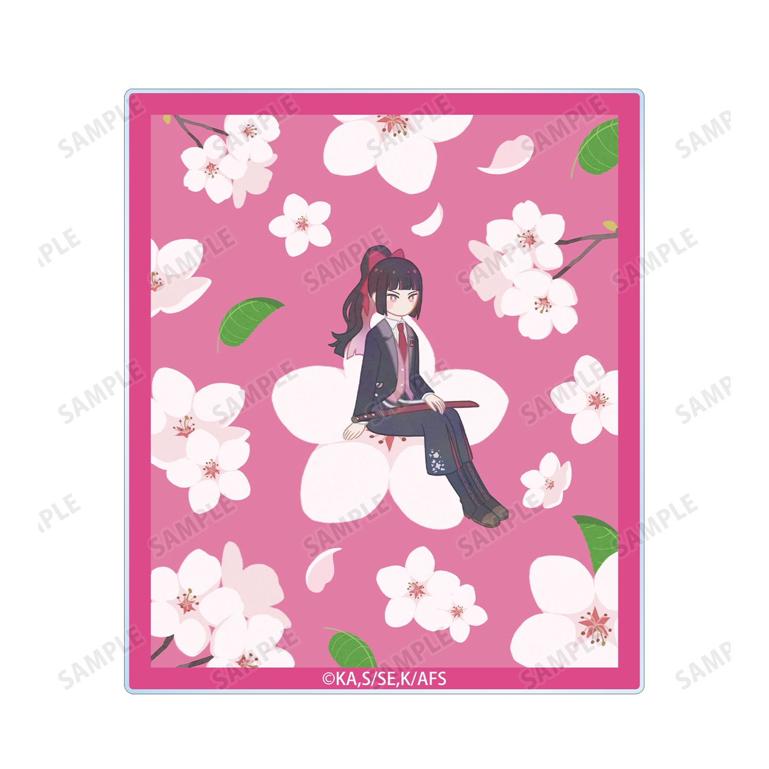 テレビアニメ『春夏秋冬代行者 春の舞』 姫鷹さくら Botania アクリルカード2枚セット Image 3 | AniSmile