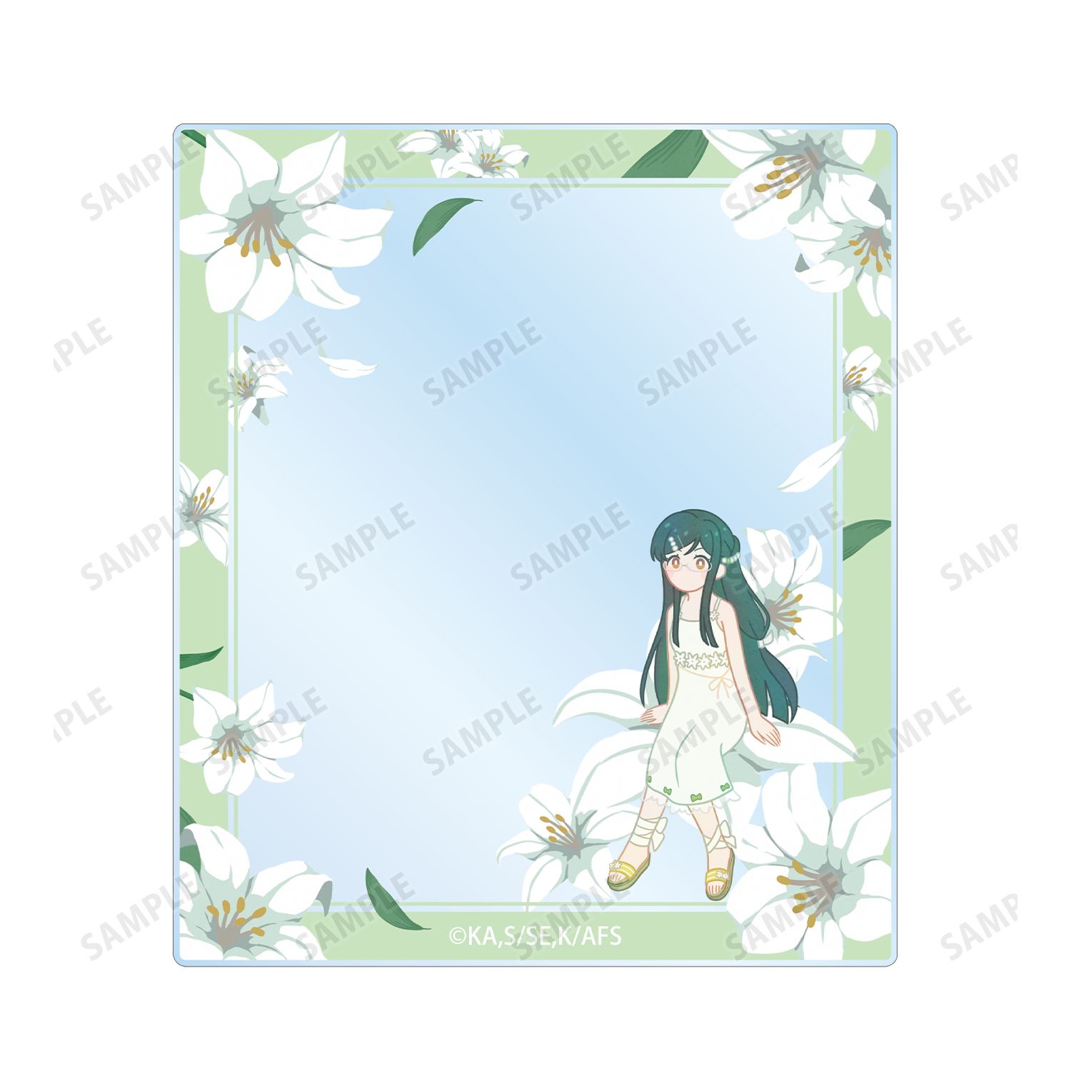 テレビアニメ『春夏秋冬代行者 春の舞』 葉桜瑠璃 Botania アクリルカード2枚セット Image 3 | AniSmile