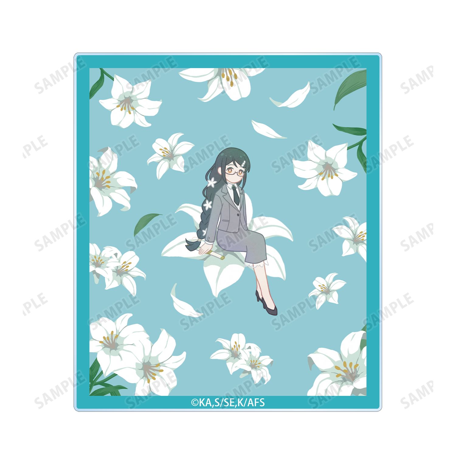 テレビアニメ『春夏秋冬代行者 春の舞』 葉桜あやめ Botania アクリルカード2枚セット 画像 3 | AniSmile