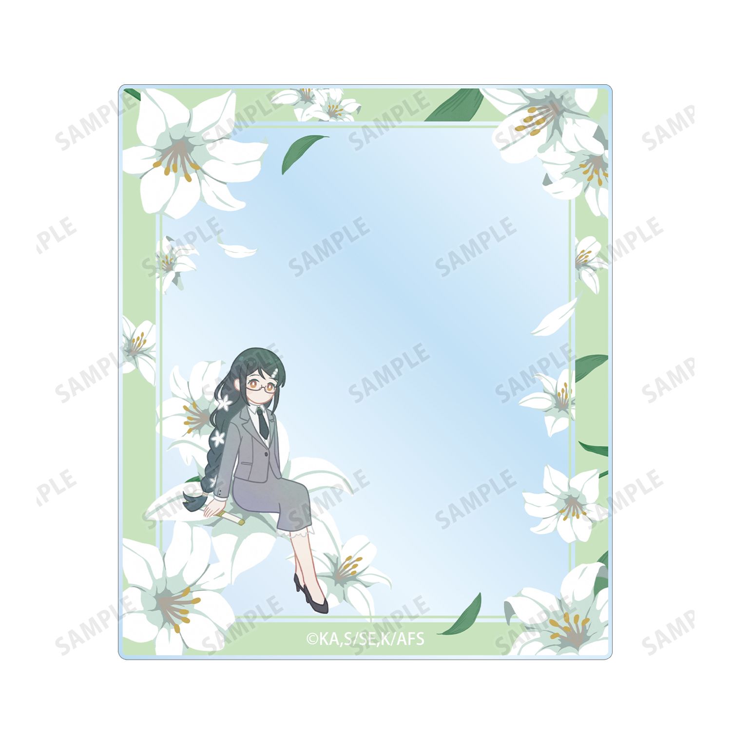 テレビアニメ『春夏秋冬代行者 春の舞』 葉桜あやめ Botania アクリルカード2枚セット 画像 4 | AniSmile