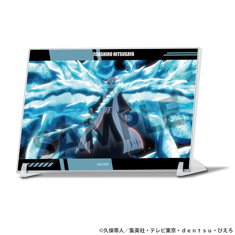 TVアニメ『BLEACH 千年血戦篇』 A6ビジュアルアクリルプレート 日番谷 冬獅郎 - AniSmile