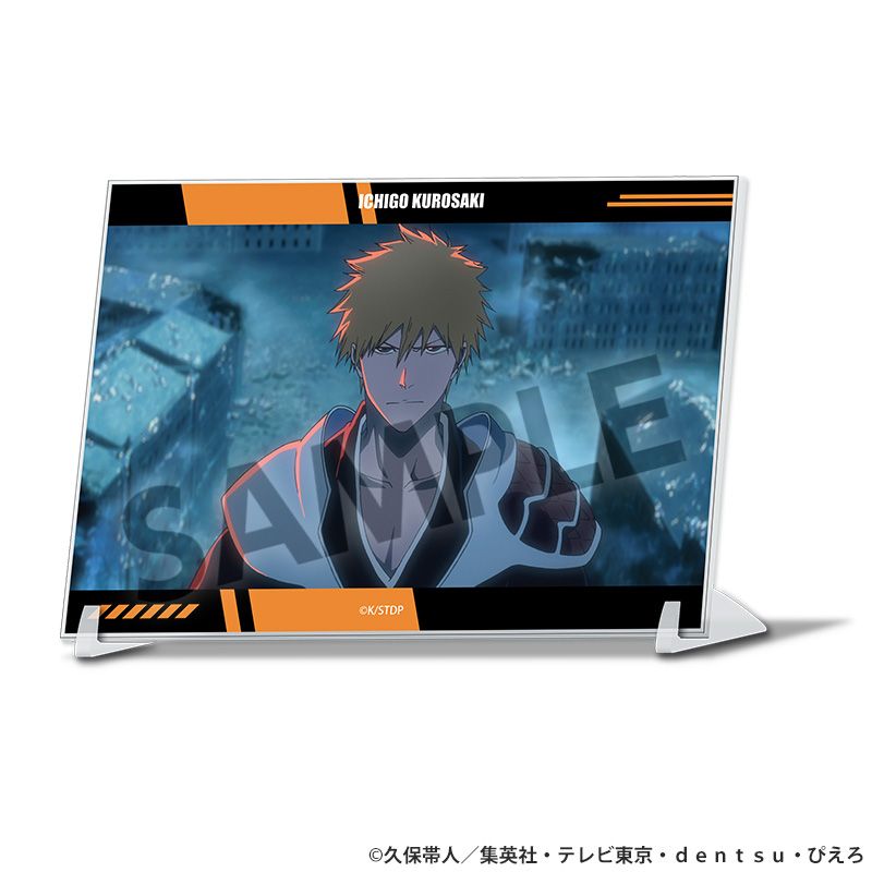 TVアニメ『BLEACH 千年血戦篇』 A6ビジュアルアクリルプレート 黒崎 一護 - AniSmile
