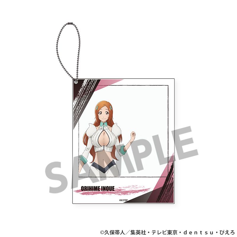 TVアニメ『BLEACH 千年血戦篇』 ポラロイド風アクリルキーホルダー 井上 織姫 - official product image | AniSmile