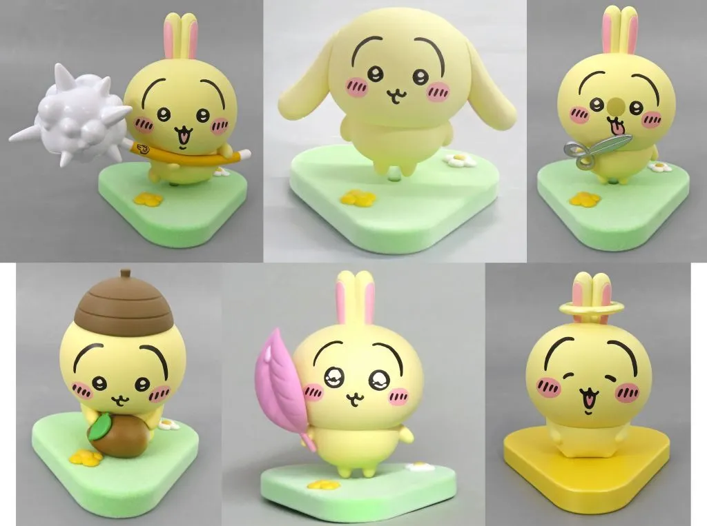 ちいかわ GPSBOX うさぎだらけフィギュア - official product image | AniSmile