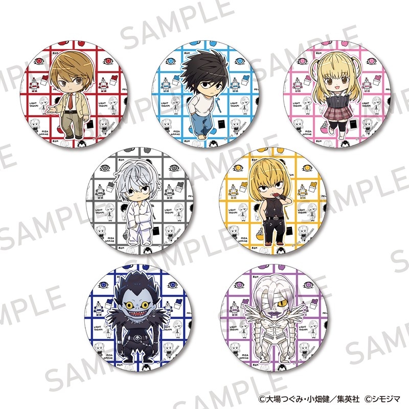 DEATH NOTE アクリルコースター シモジマコラボver. Pack - official product image | AniSmile