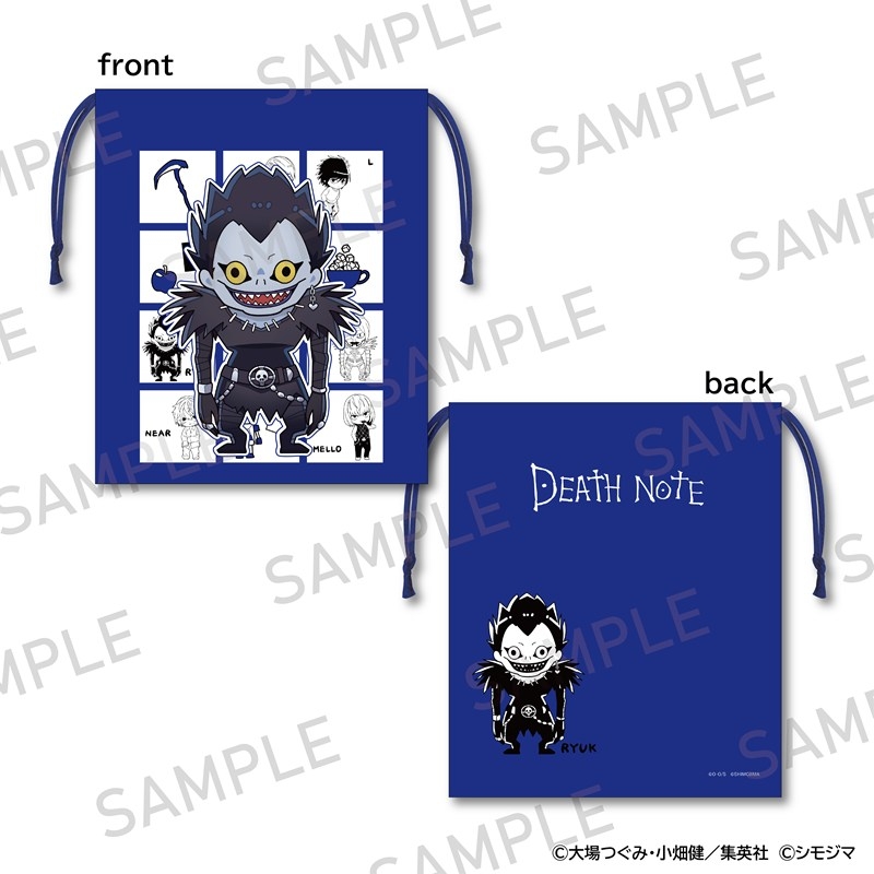 DEATH NOTE 巾着 シモジマコラボver. リューク - AniSmile