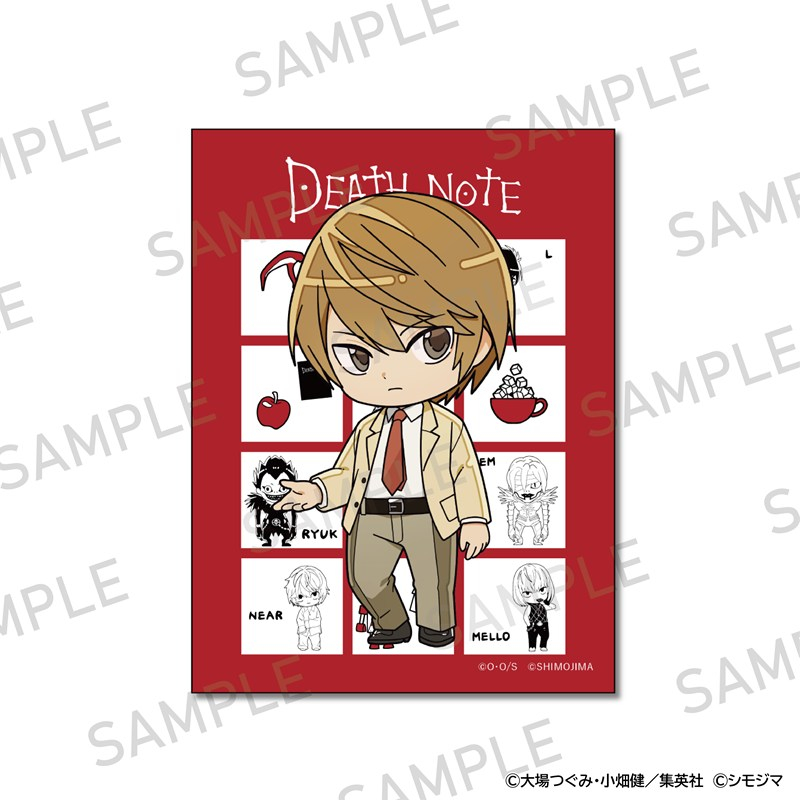DEATH NOTE ステッカー シモジマコラボver. 夜神月 - official product image | AniSmile
