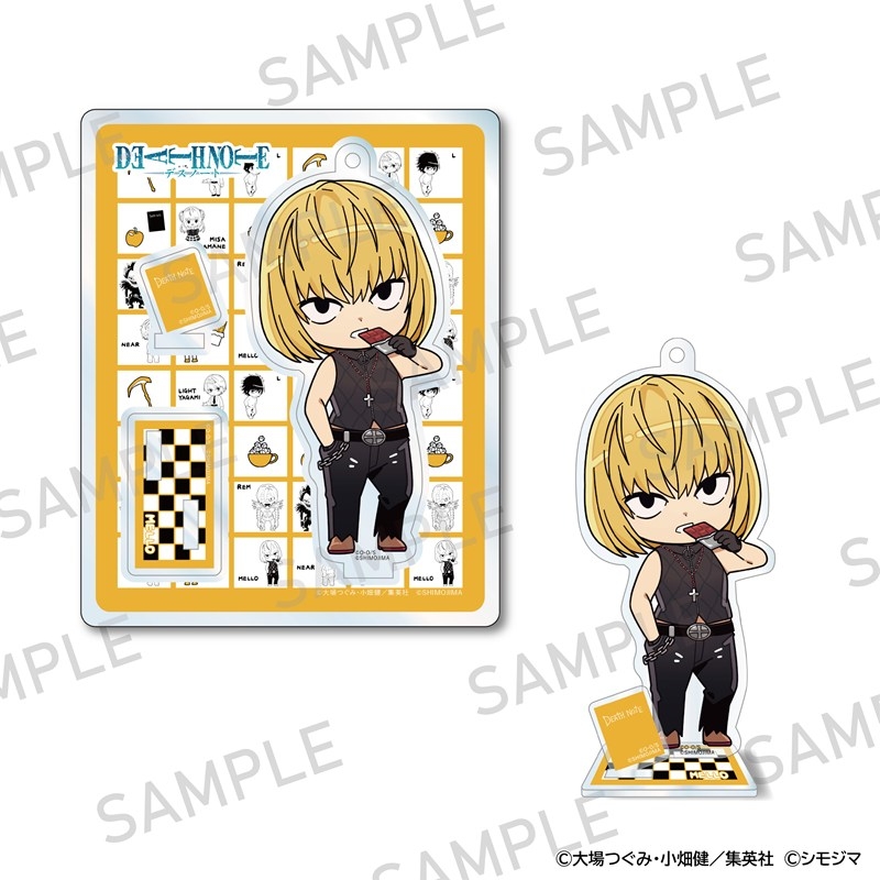 DEATH NOTE ちびキャラアクリルスタンド シモジマコラボver. メロ - official product image | AniSmile