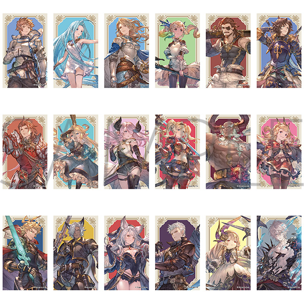 GRANBLUE FANTASY: Relink – Endless Ragnarok ぺたコレクション/A 全18種 - official product image | AniSmile