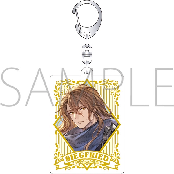 GRANBLUE FANTASY: Relink – Endless Ragnarok アクリルキーホルダー/ジークフリート - official product image | AniSmile