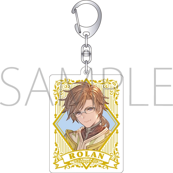 GRANBLUE FANTASY: Relink – Endless Ragnarok アクリルキーホルダー/ローラン - official product image | AniSmile