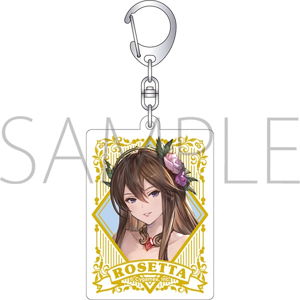 GRANBLUE FANTASY: Relink – Endless Ragnarok アクリルキーホルダー/ロゼッタ - AniSmile