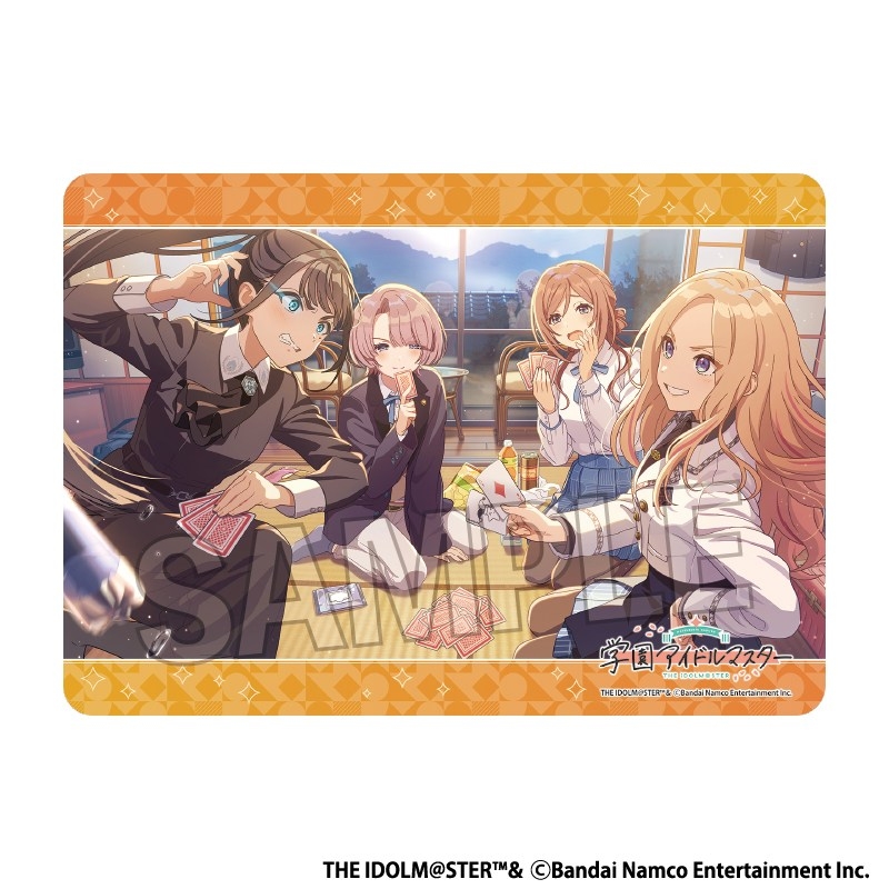 学園アイドルマスター イラストプレイマットNT さあ、もう一戦! - AniSmile