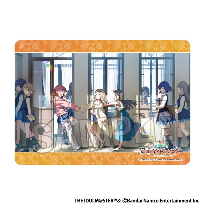 学園アイドルマスター イラストプレイマットNT 1人たりとも欠ける事なく - AniSmile