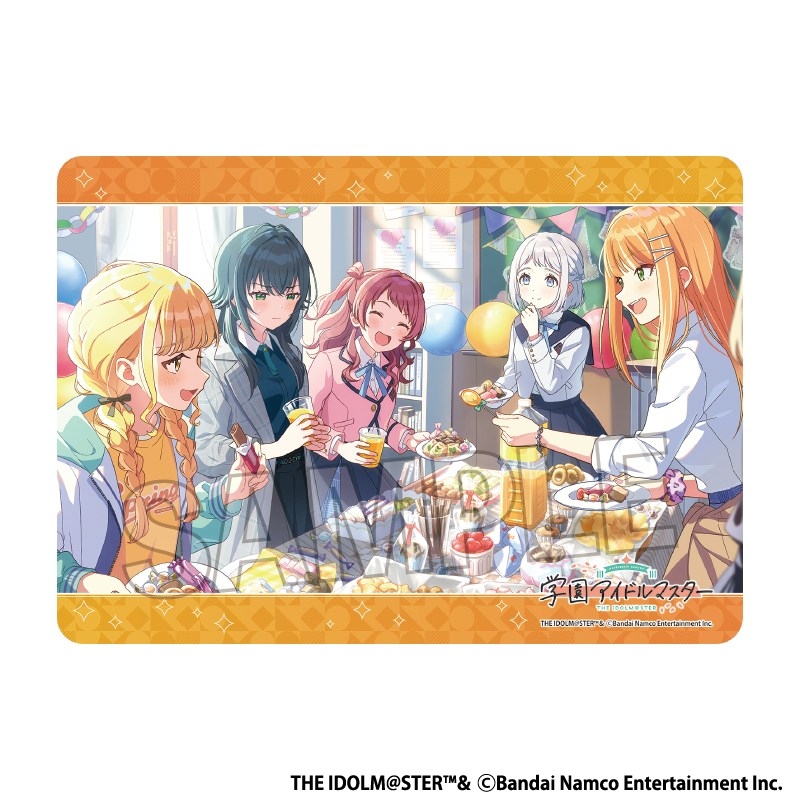 学園アイドルマスター イラストプレイマットNT 第2回教室パーティー! - AniSmile