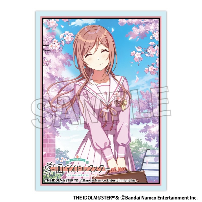 学園アイドルマスター イラストスリーブMAT clumsy trick '25桜 姫崎莉波 - AniSmile