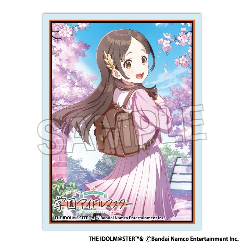 学園アイドルマスター イラストスリーブMAT Wonder Scale '25桜 倉本千奈 - AniSmile