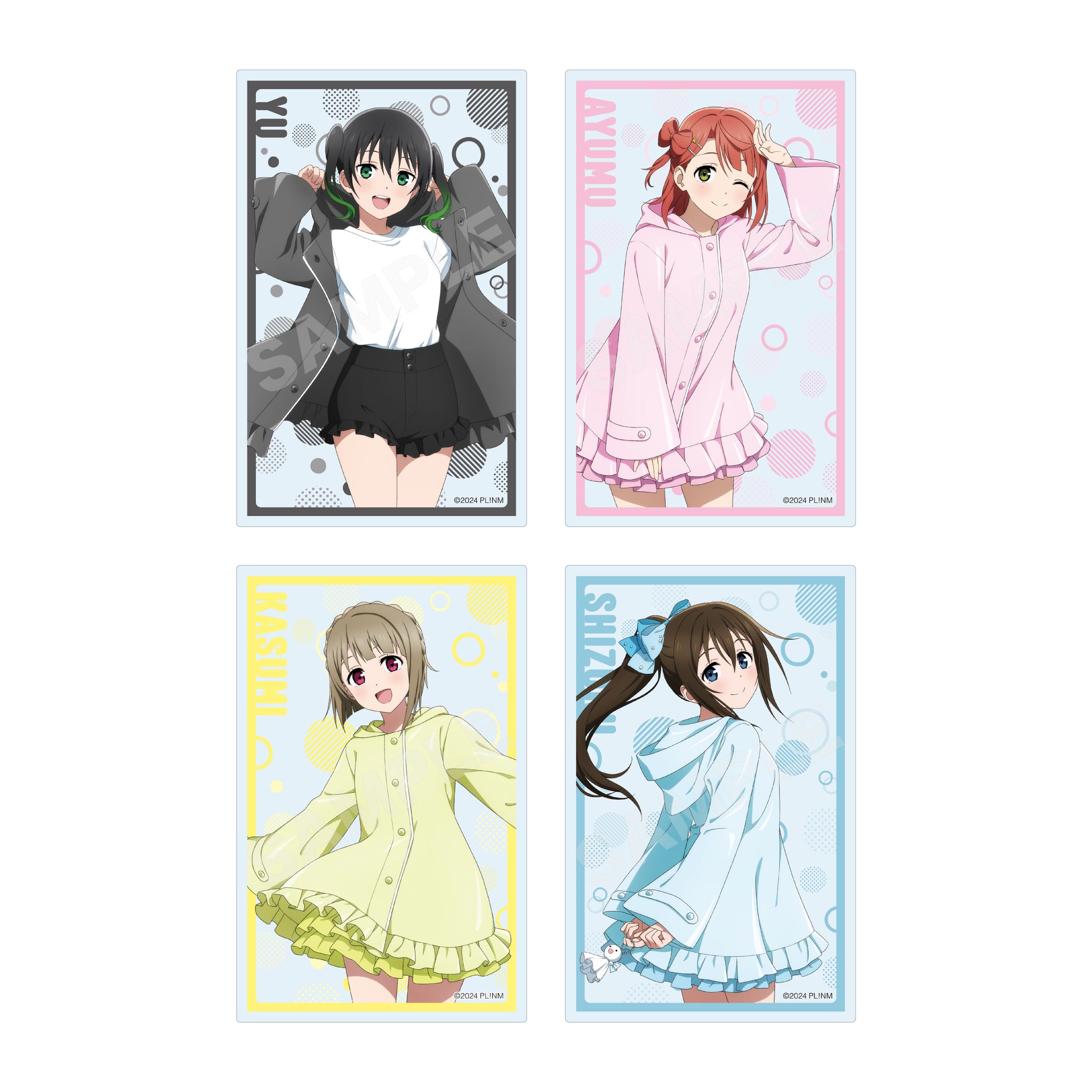 【ラブライブ!虹ヶ咲学園スクールアイドル同好会】レインコートver. クリアカード /A 全13種 画像 2 | AniSmile