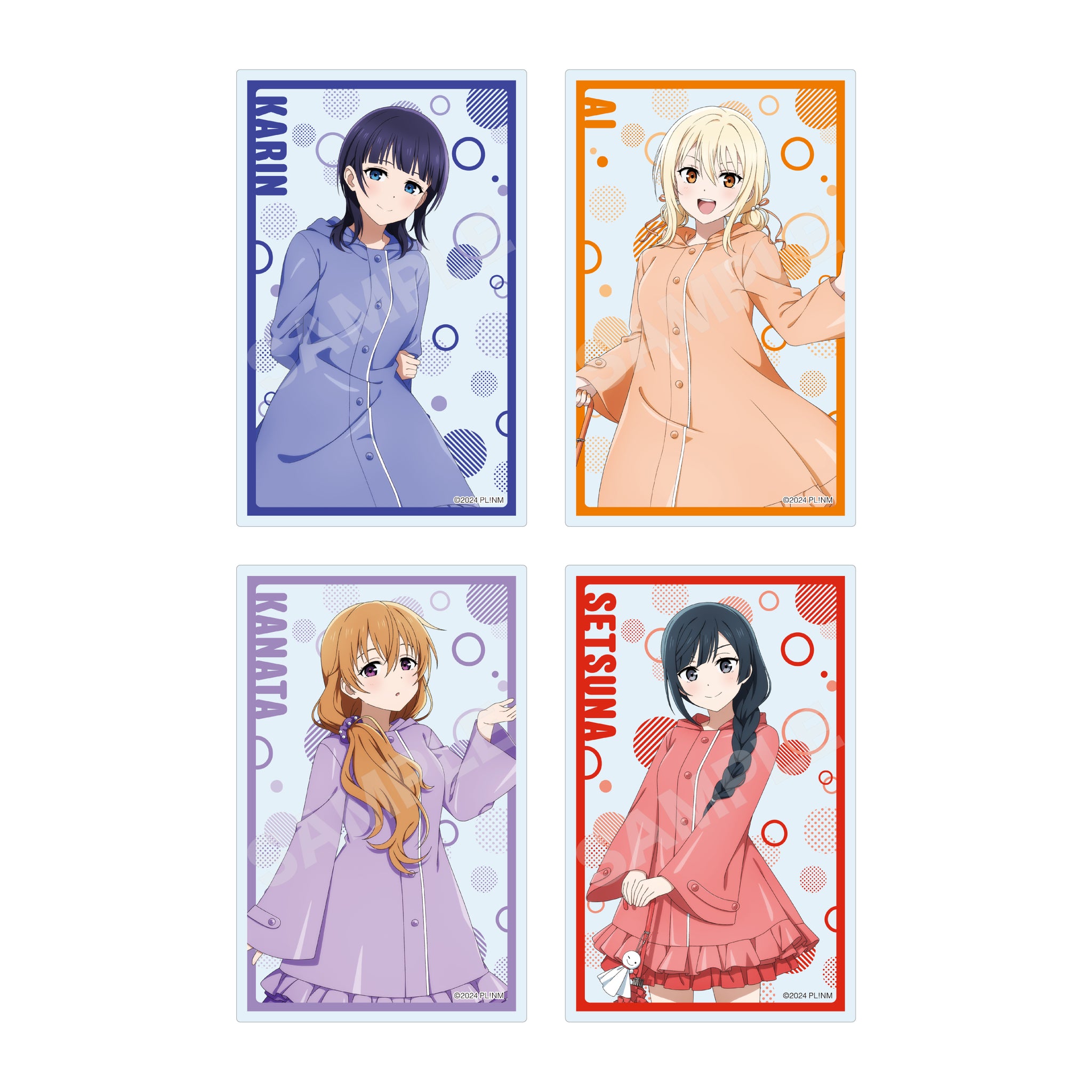 【ラブライブ!虹ヶ咲学園スクールアイドル同好会】レインコートver. クリアカード /A 全13種 画像 3 | AniSmile