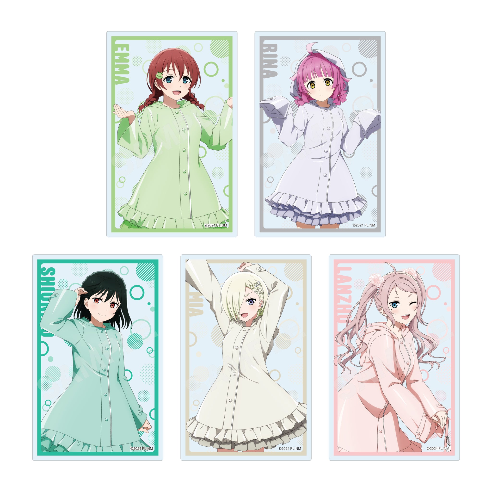 【ラブライブ!虹ヶ咲学園スクールアイドル同好会】レインコートver. クリアカード /A 全13種 画像 4 | AniSmile
