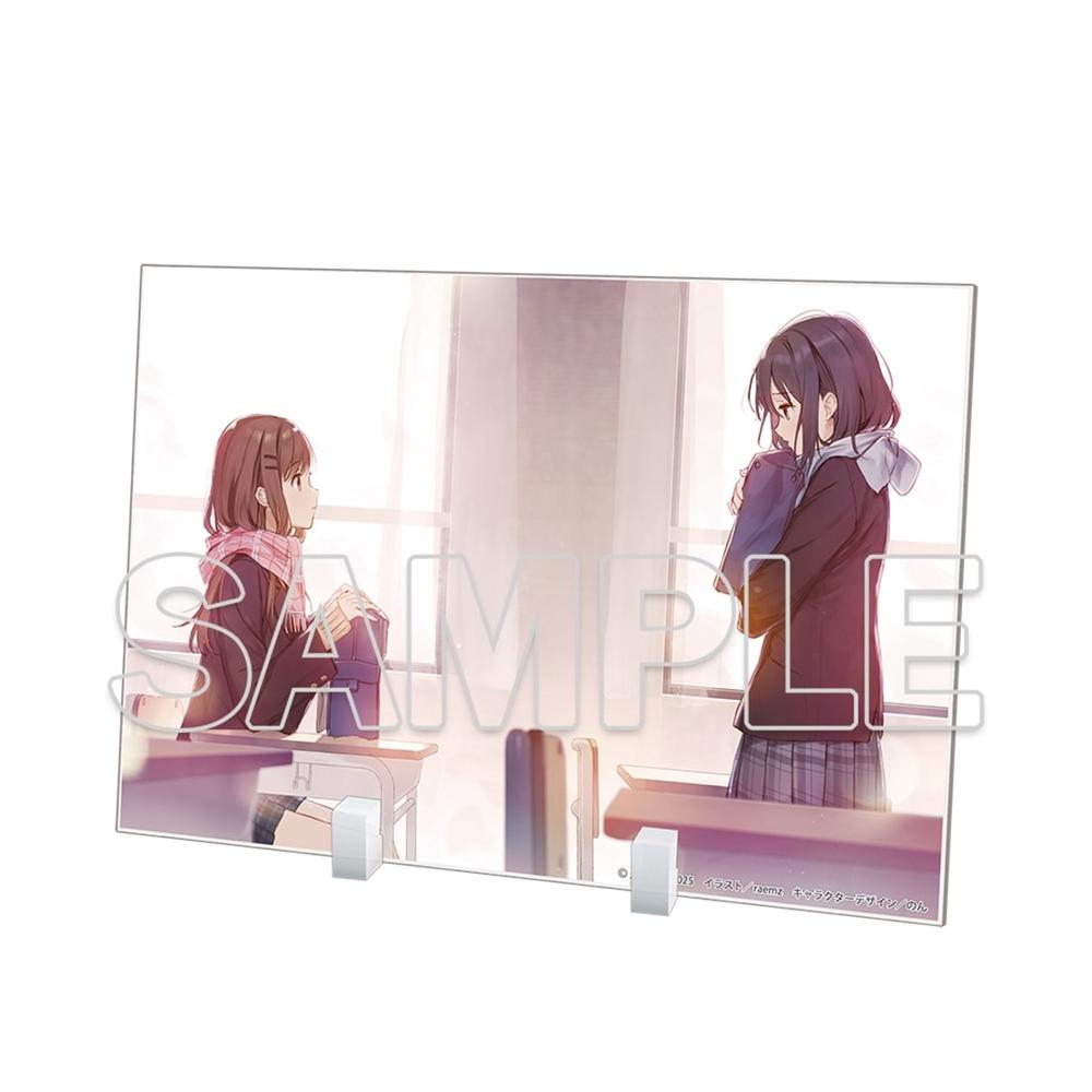 『安達としまむら』 ビッグアクリルプレート B - official product image | AniSmile