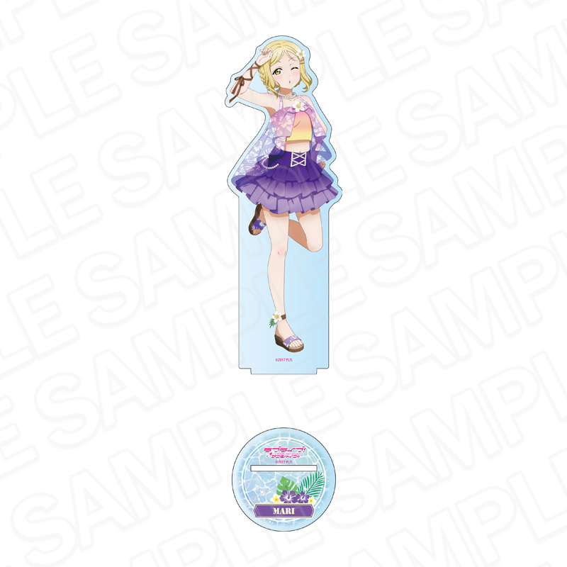 ラブライブ!サンシャイン!! デカアクリルスタンド 小原鞠莉 アロハ衣装 ver. - 公式商品画像 | AniSmile