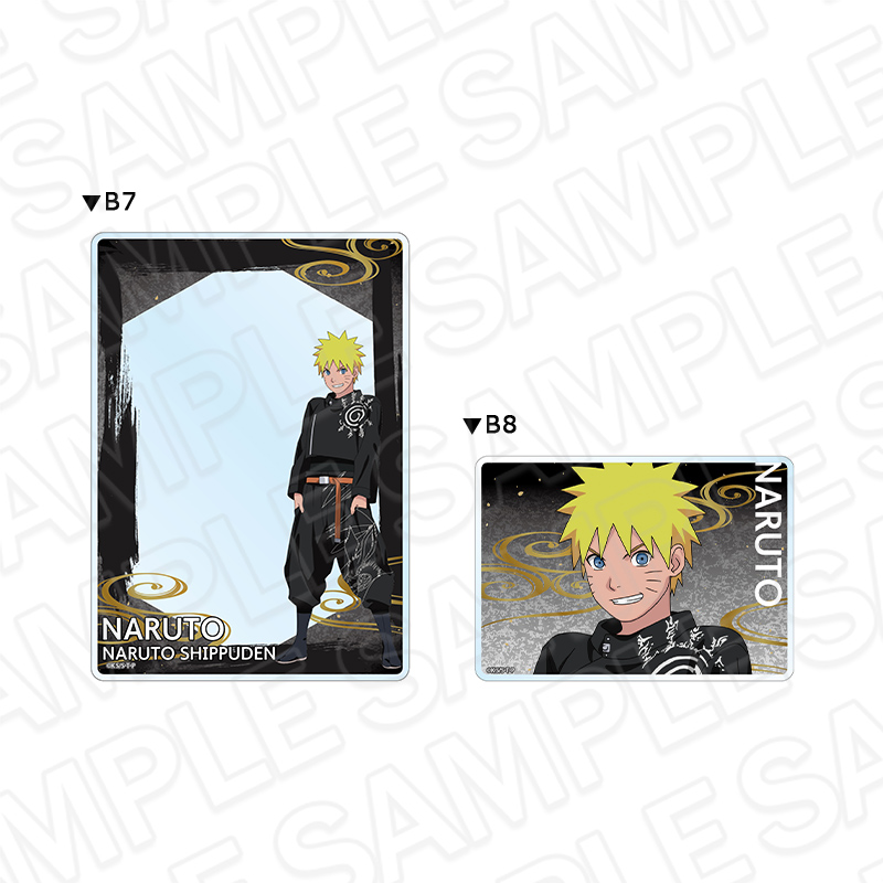 NARUTO-ナルト- 疾風伝 硬質カードケース うずまきナルト ブラックコーデ ver. - AniSmile