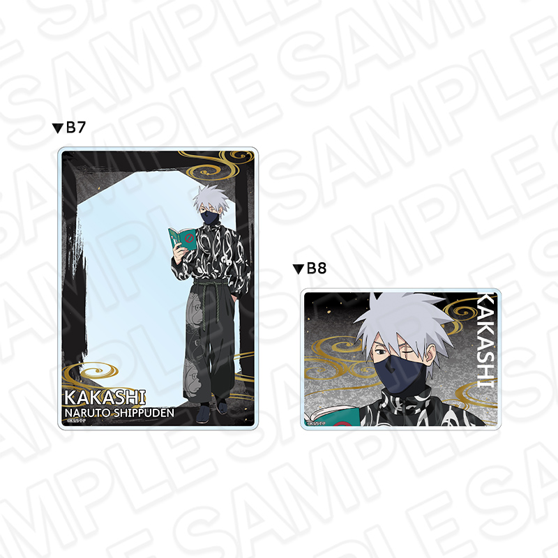 NARUTO-ナルト- 疾風伝 硬質カードケース はたけカカシ ブラックコーデ ver. - AniSmile