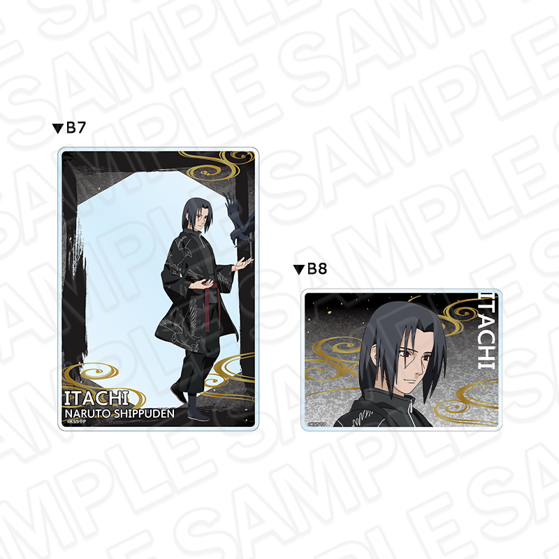 NARUTO-ナルト- 疾風伝 硬質カードケース うちはイタチ ブラックコーデ ver. - AniSmile