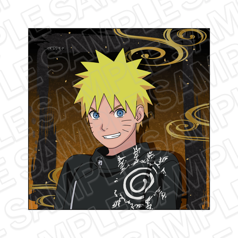 NARUTO-ナルト- 疾風伝 マイクロファイバー うずまきナルト ブラックコーデ ver. - AniSmile