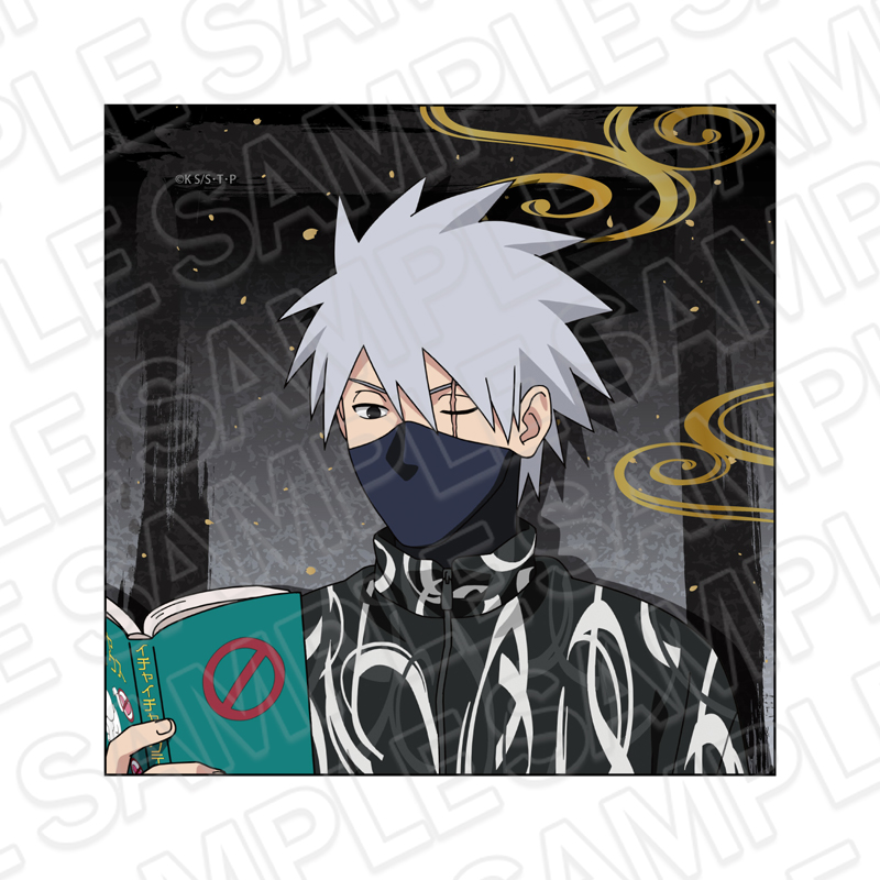 NARUTO-ナルト- 疾風伝 マイクロファイバー はたけカカシ ブラックコーデ ver. - AniSmile