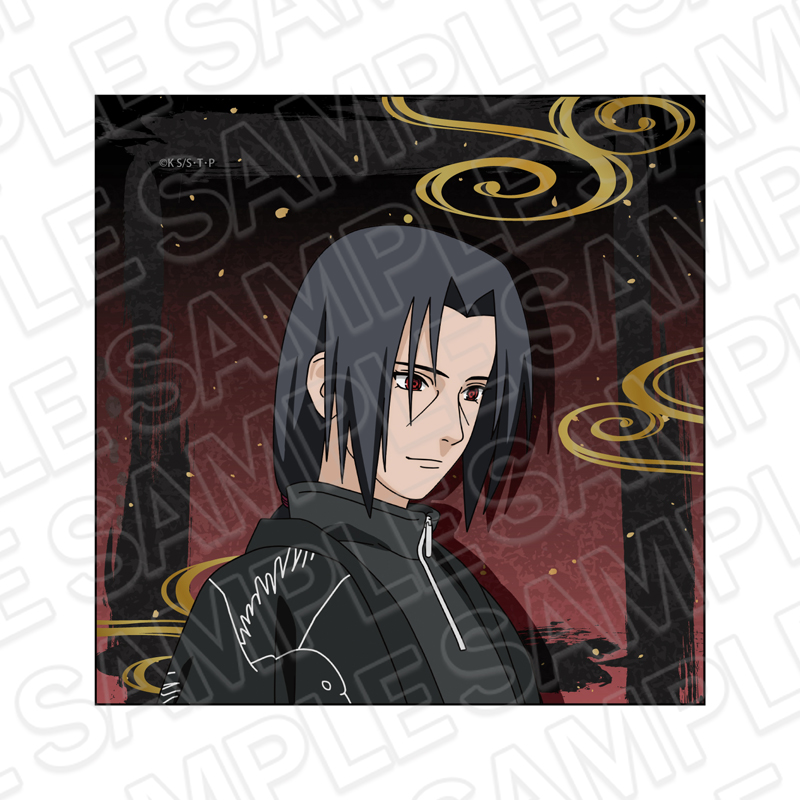 NARUTO-ナルト- 疾風伝 マイクロファイバー うちはイタチ ブラックコーデ ver. - AniSmile