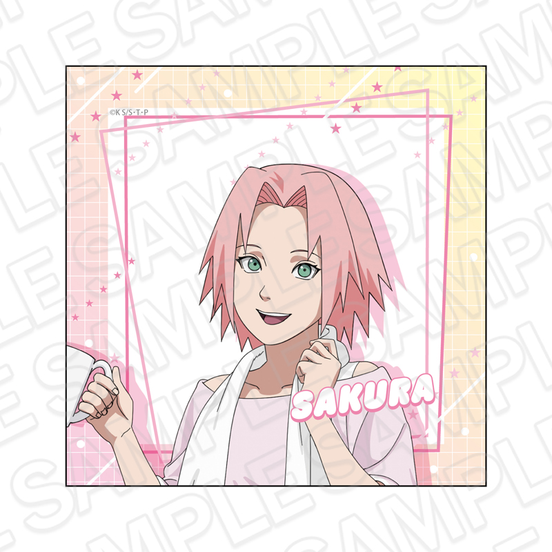NARUTO-ナルト- 疾風伝 マイクロファイバー 春野サクラ モーニング ver. - AniSmile
