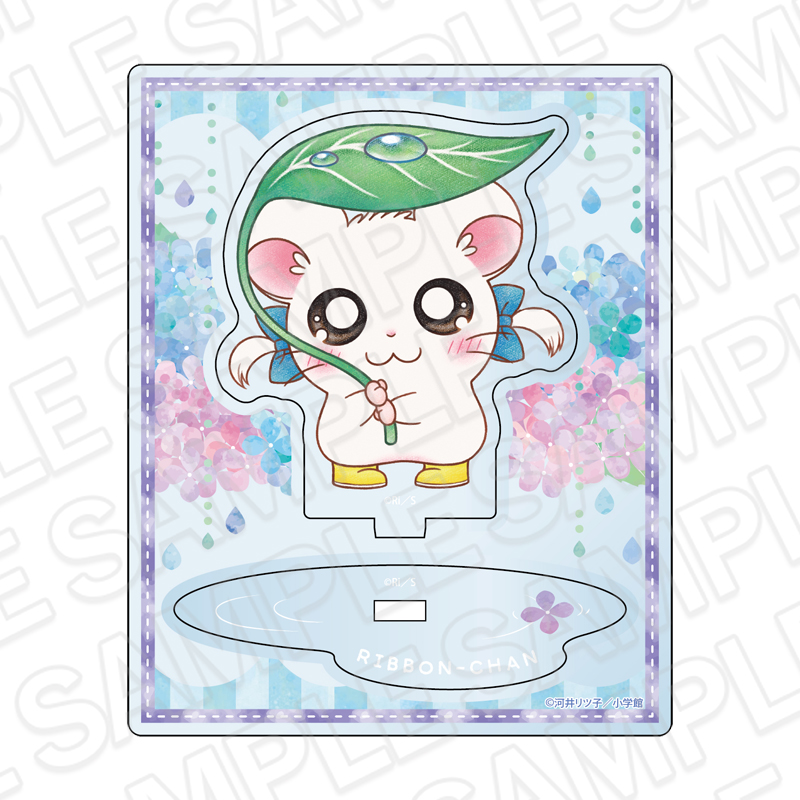 とっとこハム太郎 アクリルスタンド リボンちゃん あめの日 ver. - 官方商品图片 | AniSmile