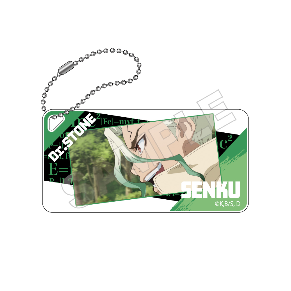 Dr.STONE NEW WORLD ドミテリアキーチェーン 石神千空 Image 2 | AniSmile