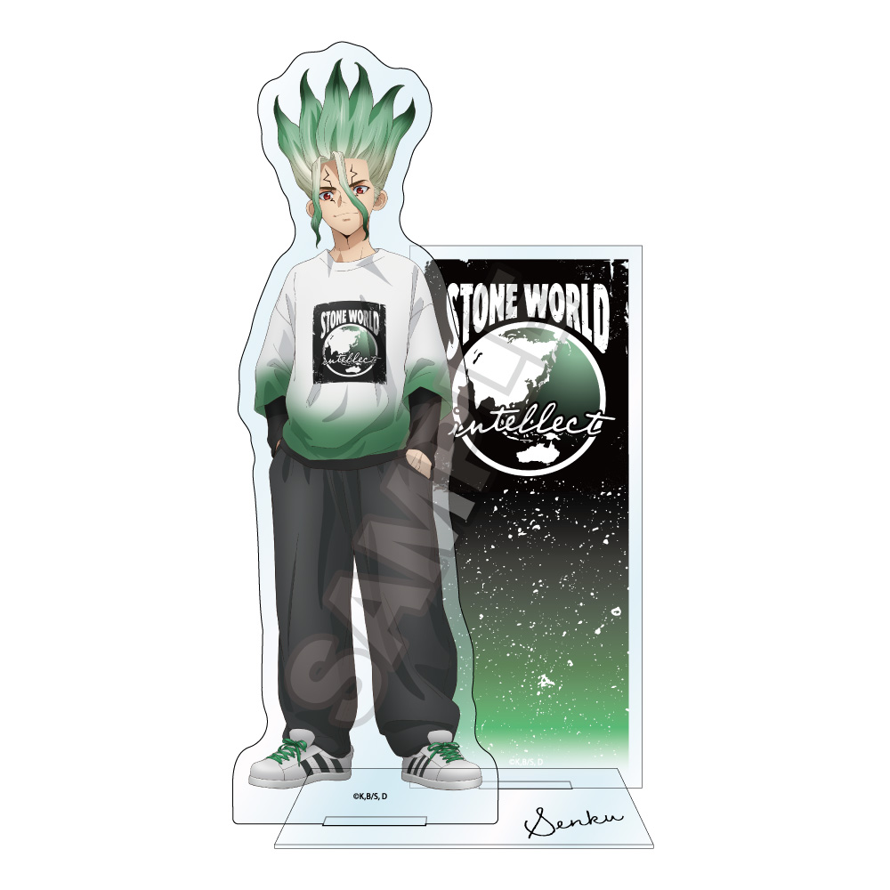 Dr.STONE Monotone Street アクリルスタンド 石神千空 Image 3 | AniSmile