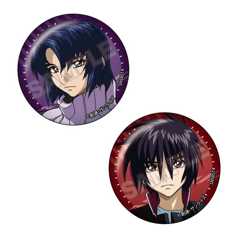 機動戦士ガンダムSEED DESTINY vol.3 ペア缶バッジ アスラン・ザラ&シン・アスカB - AniSmile