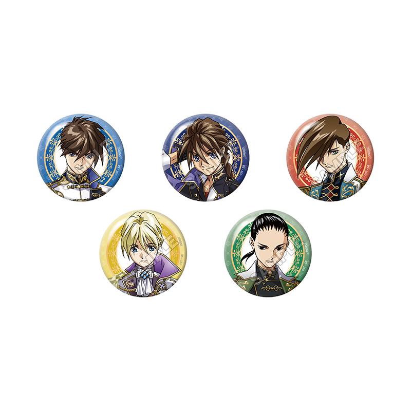 新機動戦記ガンダムW Knight Style 缶バッジ ※1BOX=5入 - official product image | AniSmile