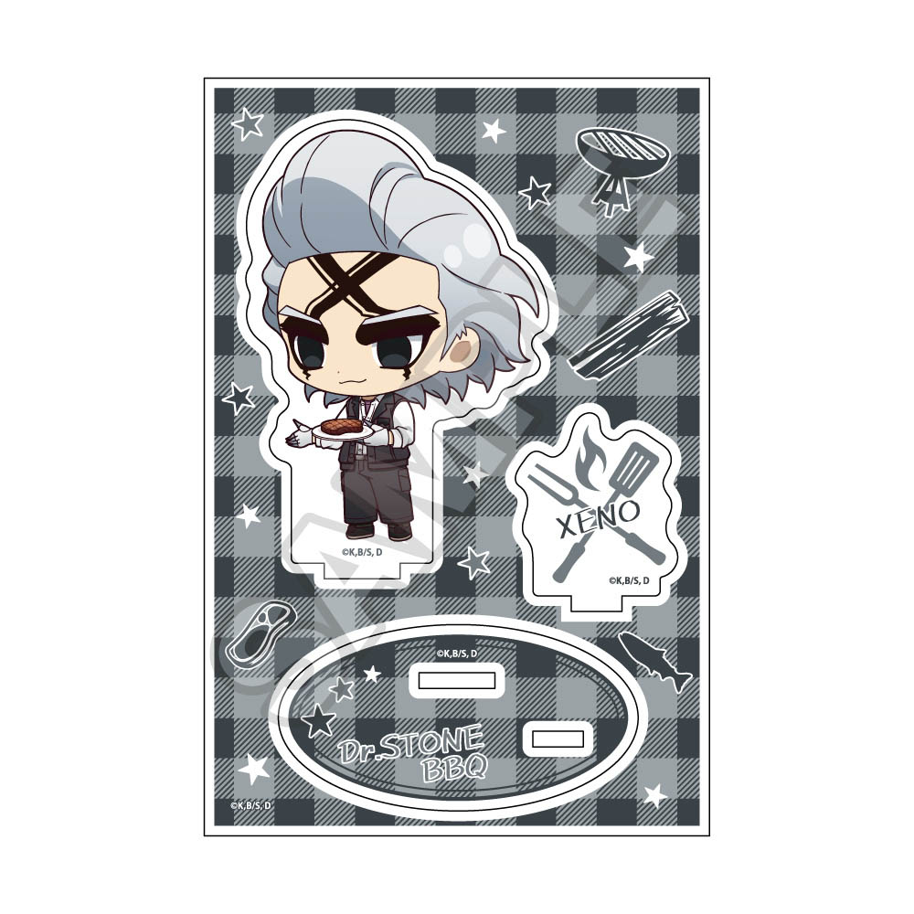 Dr.STONE ちびっつ! バーベキュー アクリルスタンドJr. Dr.ゼノ Image 2 | AniSmile