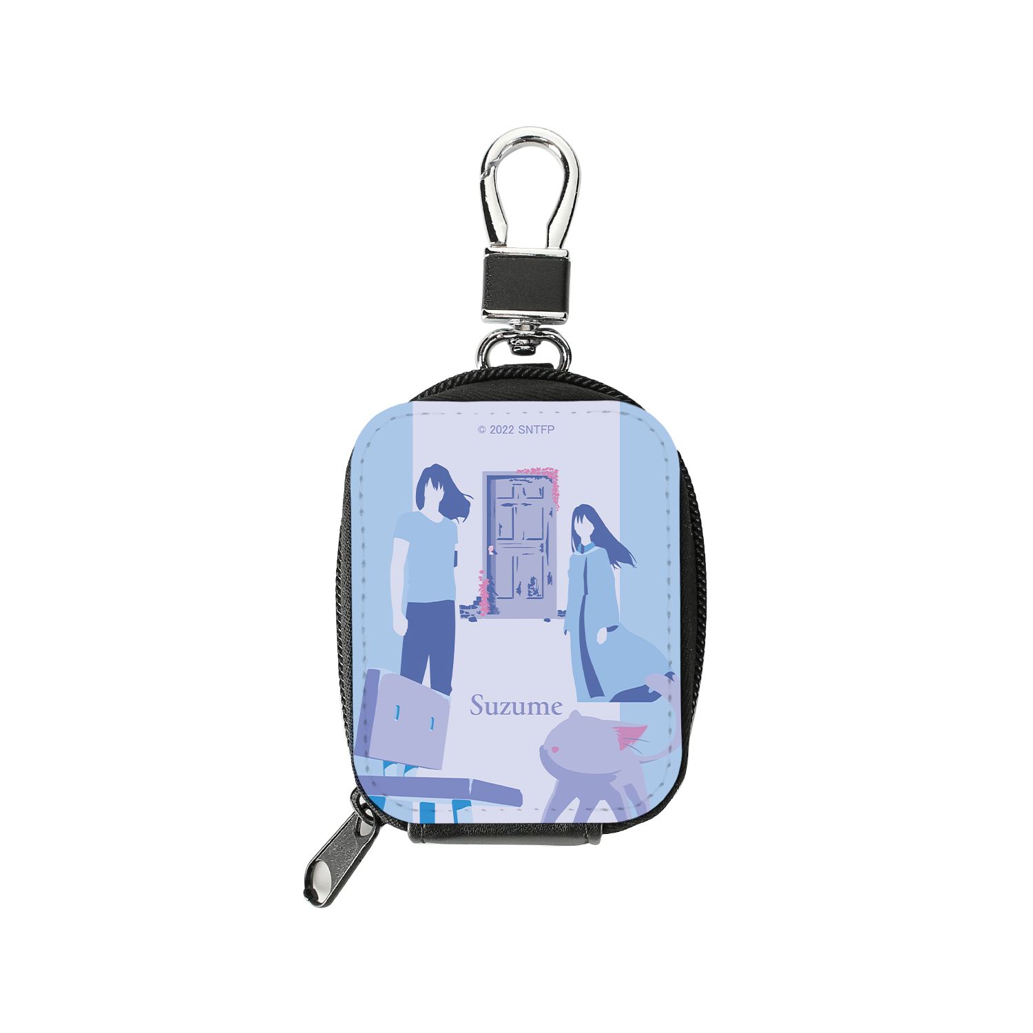 『すずめの戸締まり』 合皮レザーミニポーチ - official product image | AniSmile