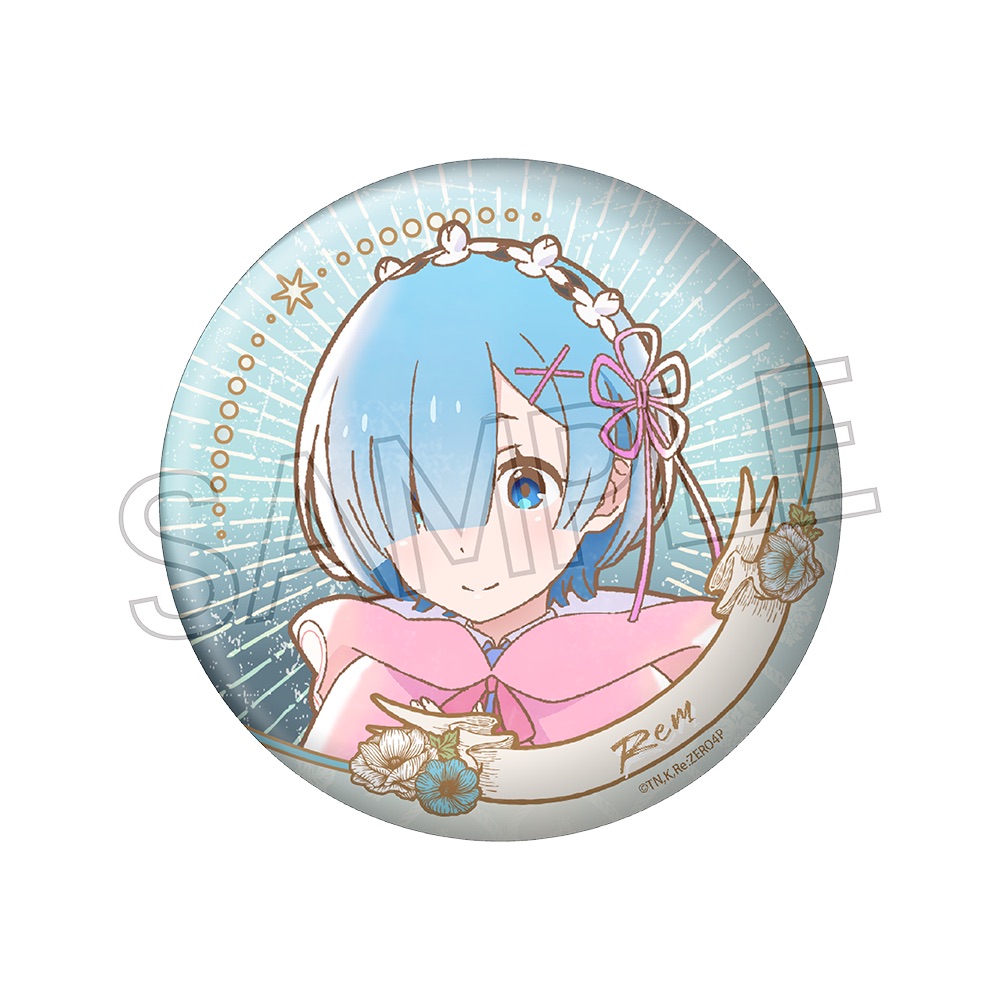 Re:ゼロから始める 異世界生活 ヴィンテージシリーズ 缶バッジ vol.2 レム - AniSmile