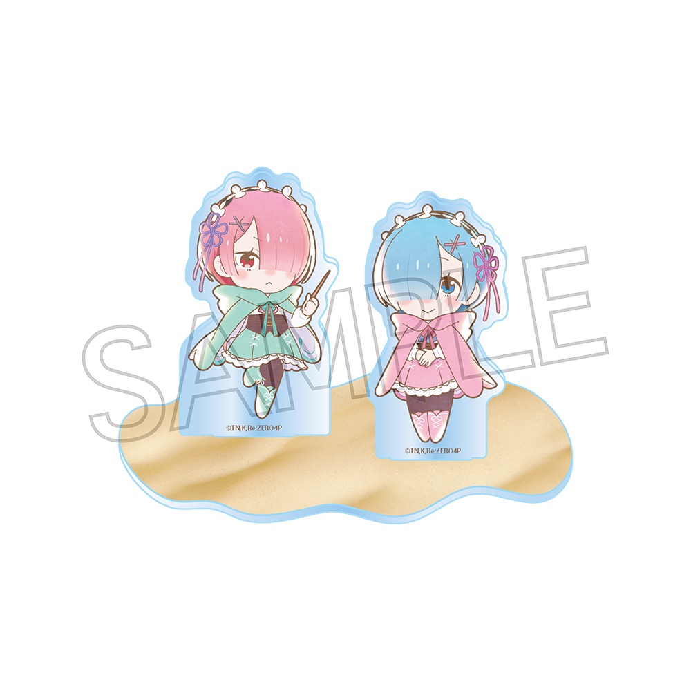 Re:ゼロから始める 異世界生活 ミニキャラアクリルスタンド ラム&レム - AniSmile