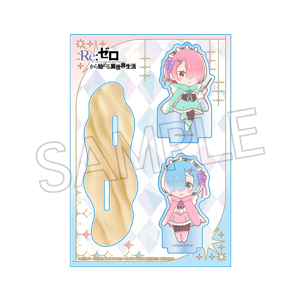 Re:ゼロから始める 異世界生活 ミニキャラアクリルスタンド ラム&レム 图片 2 | AniSmile