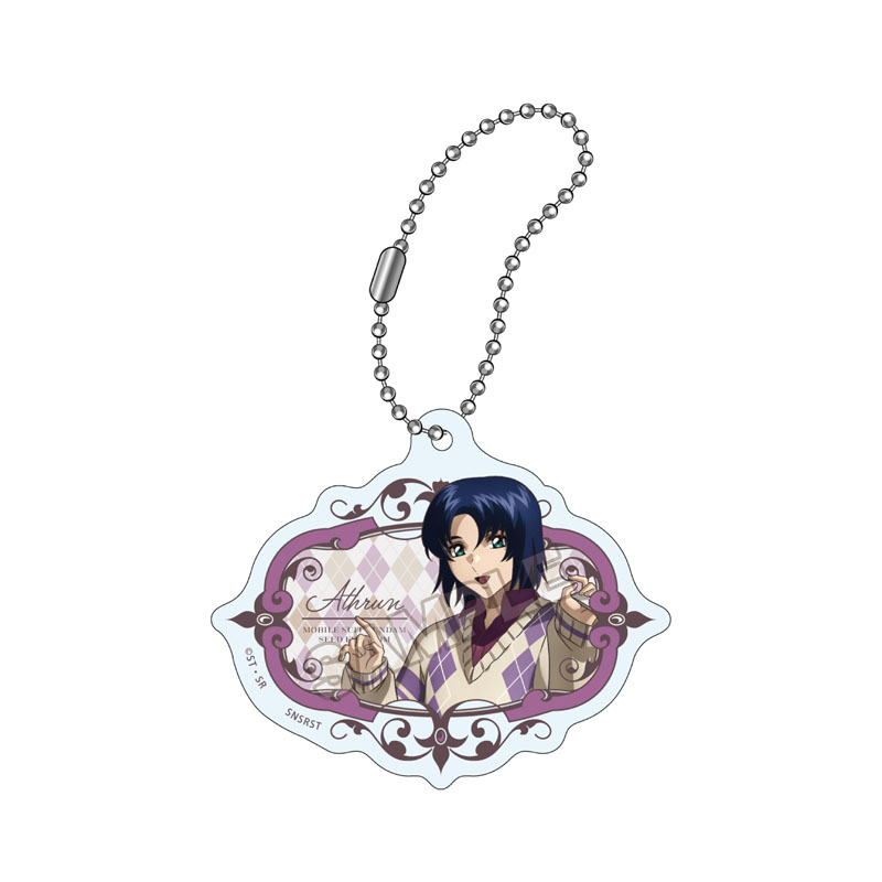 機動戦士ガンダムSEED FREEDOM preppy style アクリルキーチェーン アスラン・ザラ - AniSmile