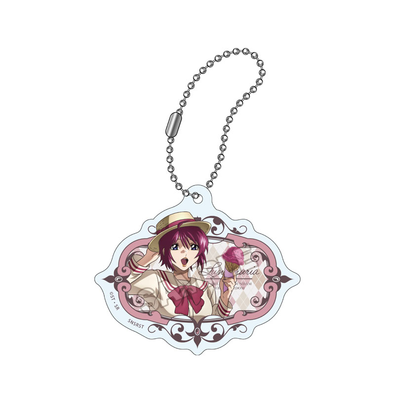 機動戦士ガンダムSEED FREEDOM preppy style アクリルキーチェーン ルナマリア・ホーク - AniSmile
