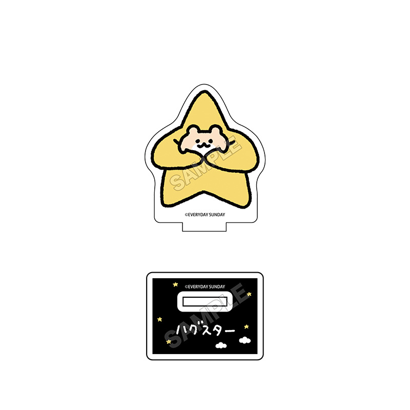 絶対に死なないハムスター アクリルスタンドmini ※1BOX=8入 图片 2 | AniSmile