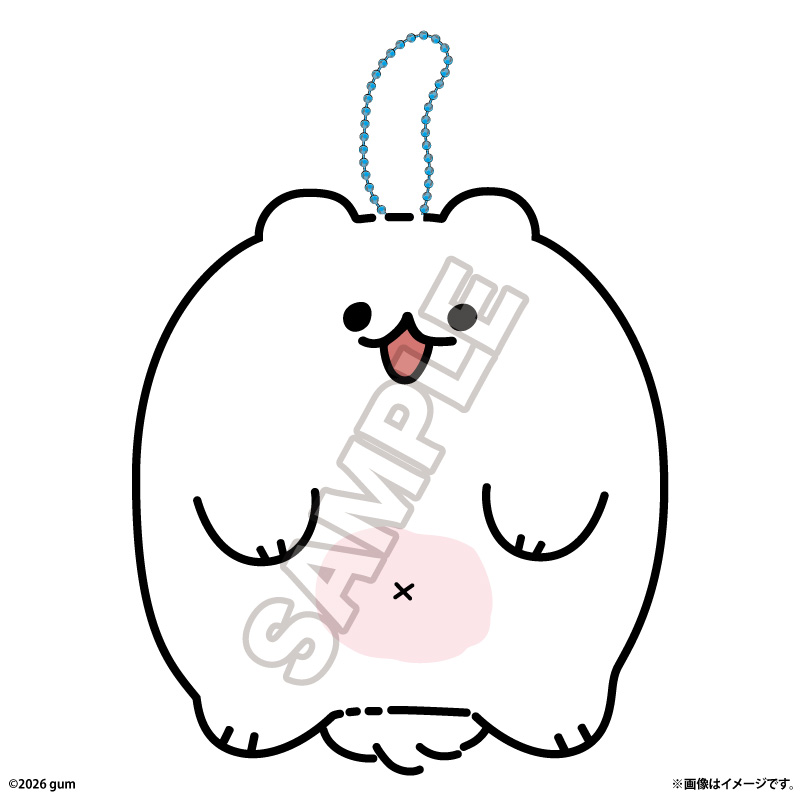 ポメトーン ぬいぐるみマスコット へそ天 Image 2 | AniSmile
