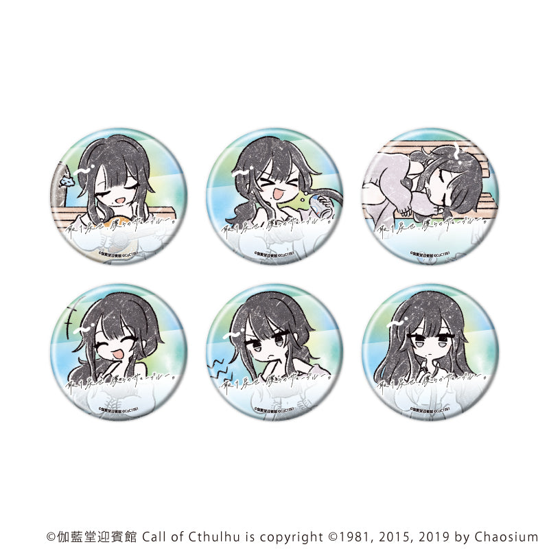 缶バッジ「凍夏」02/ブラインド(全6種)(グラフアートイラスト) - AniSmile