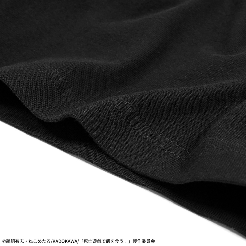 アニメ「死亡遊戯で飯を食う。」アートTシャツ M Image 3 | AniSmile